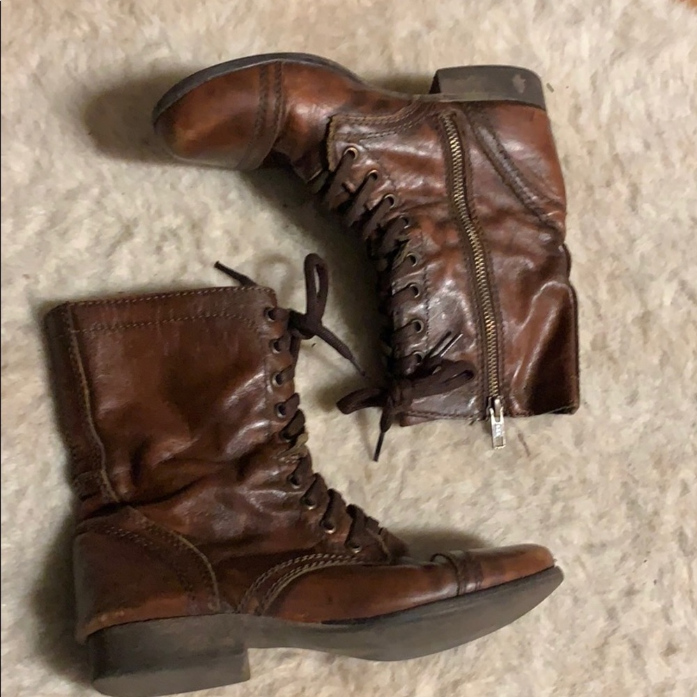 Steve Madden Faux Leather Boots